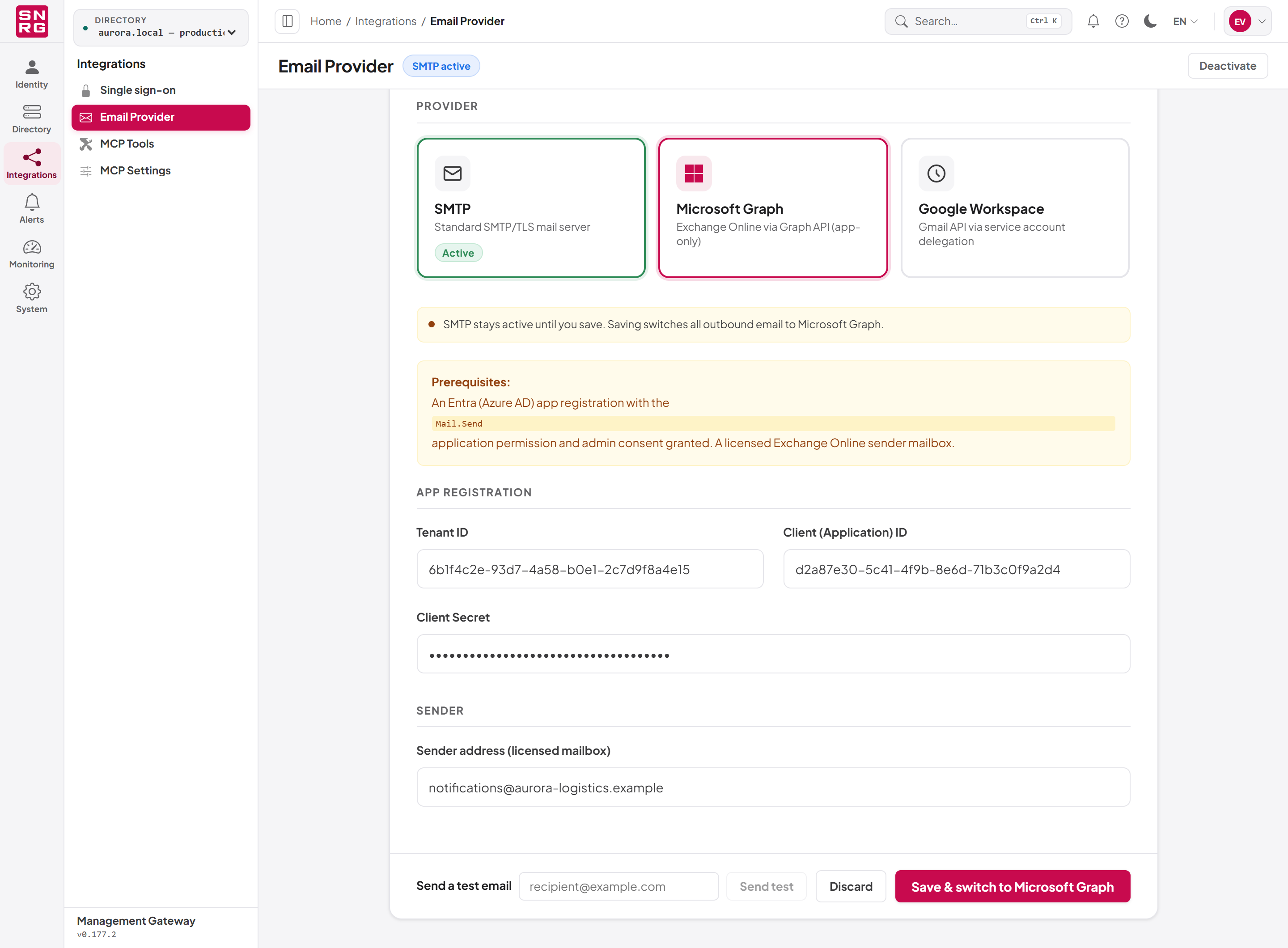 Switching to Microsoft Graph